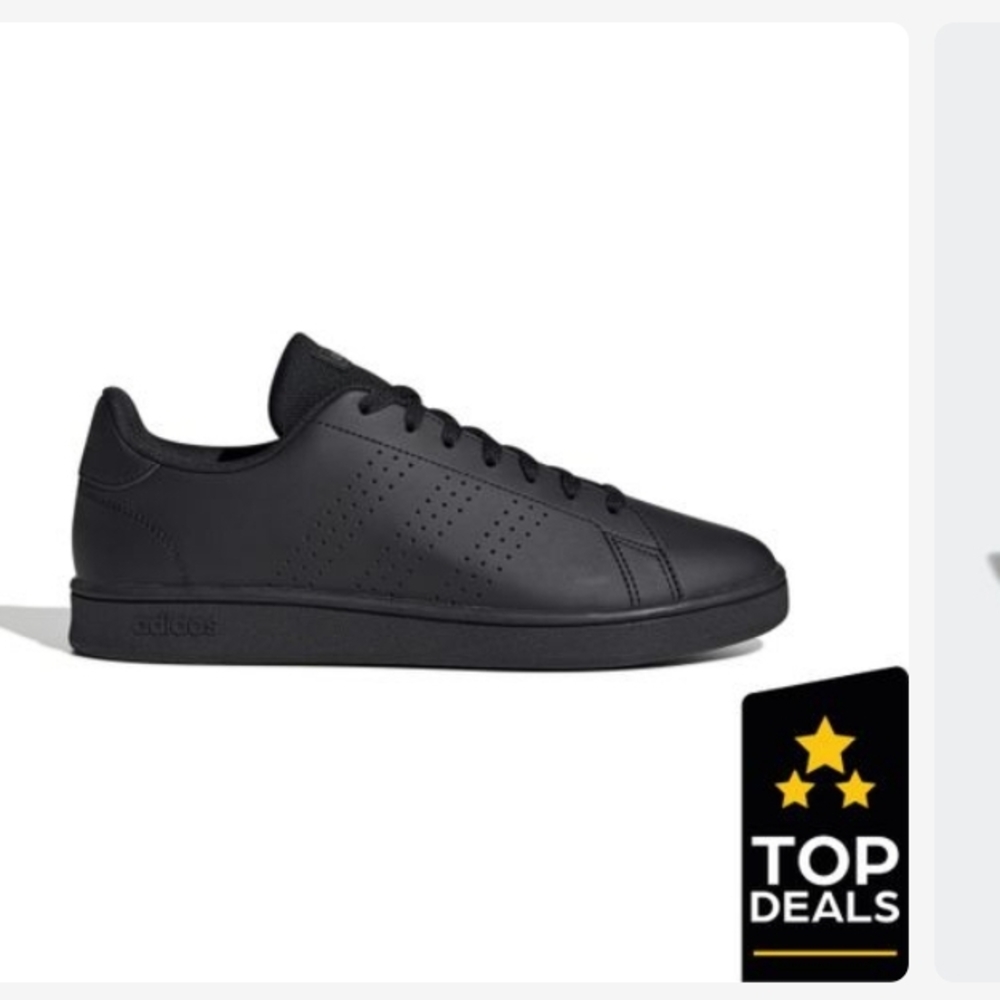 Adidas Men's Black Sneakers